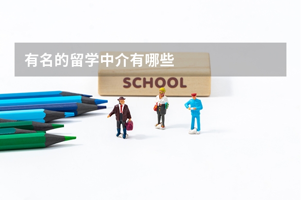 有名的留学中介有哪些