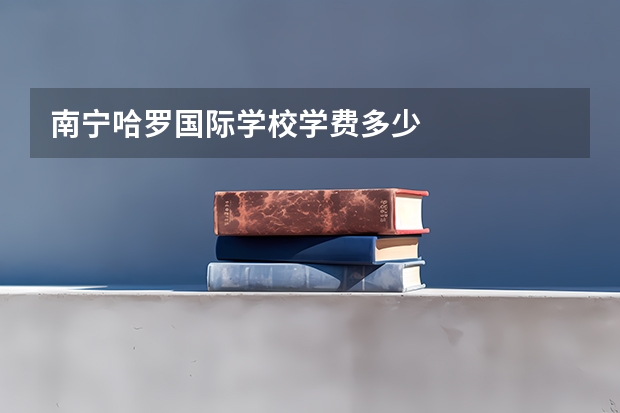 南宁哈罗国际学校学费多少