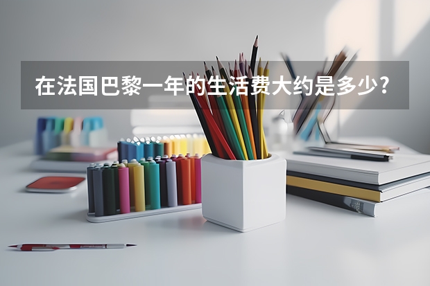 在法国巴黎一年的生活费大约是多少?