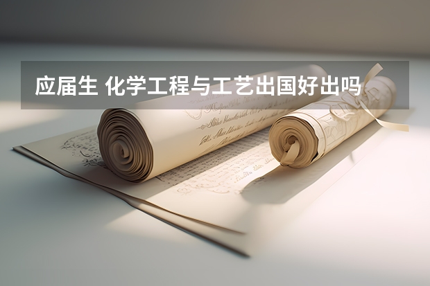 应届生 化学工程与工艺出国好出吗