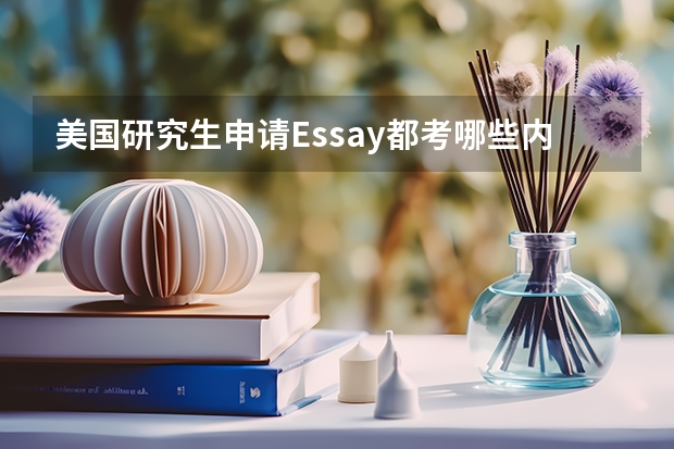 美国研究生申请Essay都考哪些内容