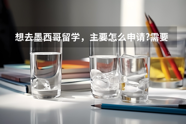 想去墨西哥留学，主要怎么申请?需要什么证件?大家帮帮忙再推荐几个大学，