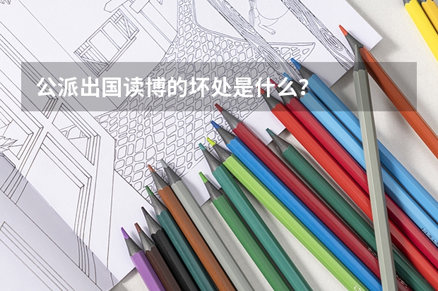 公派出国读博的坏处是什么？