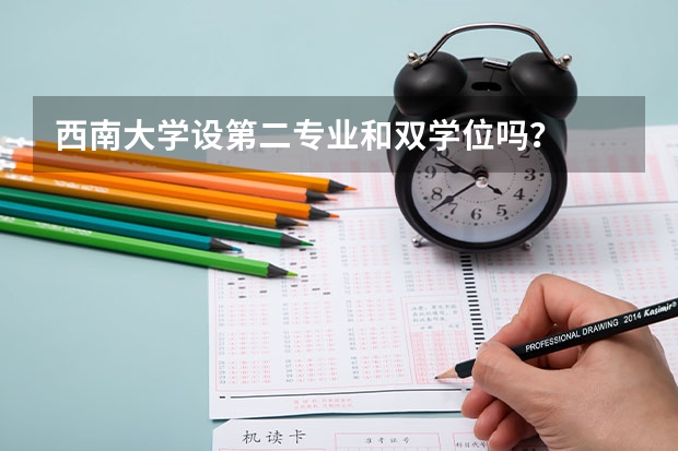 西南大学设第二专业和双学位吗？