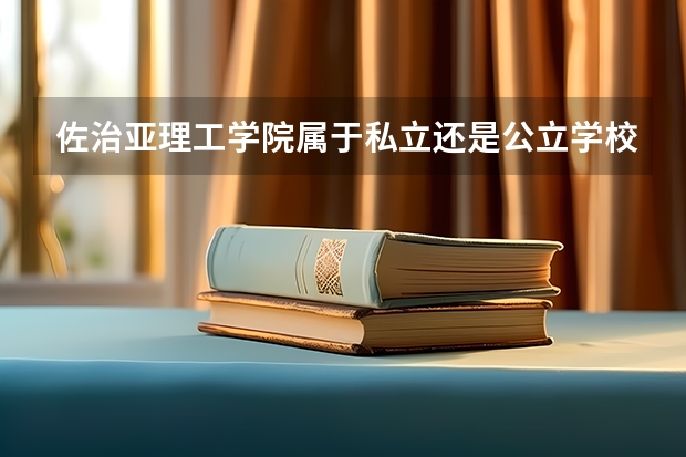 佐治亚理工学院属于私立还是公立学校 花费怎么样