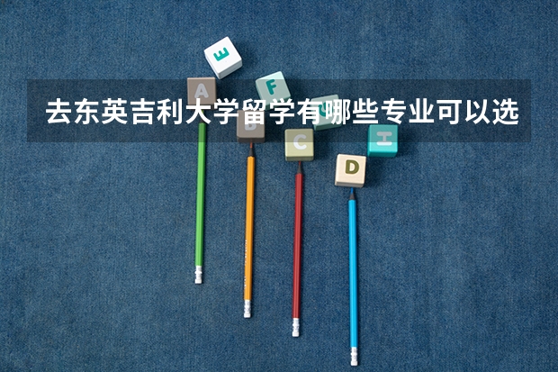 去东英吉利大学留学有哪些专业可以选择，哪些是优势专业