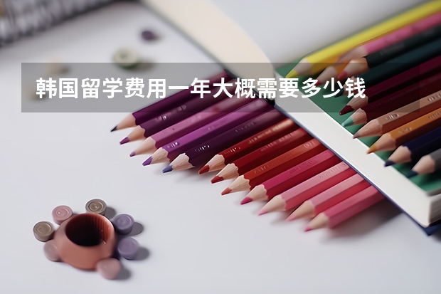 韩国留学费用一年大概需要多少钱