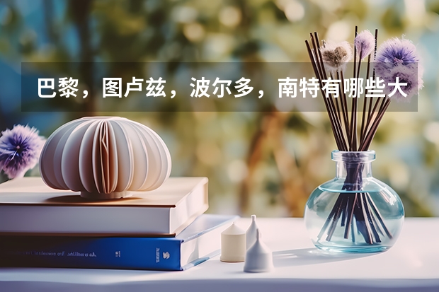 巴黎，图卢兹，波尔多，南特有哪些大学有本科预科