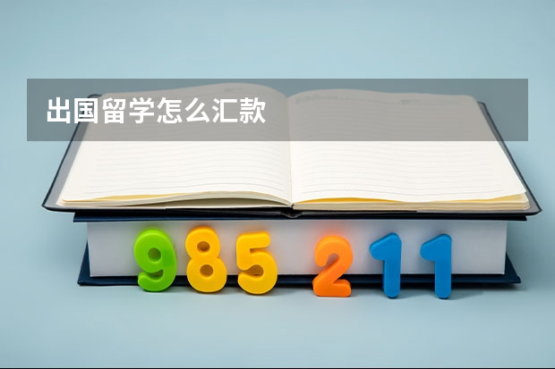 出国留学怎么汇款