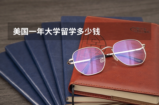 美国一年大学留学多少钱