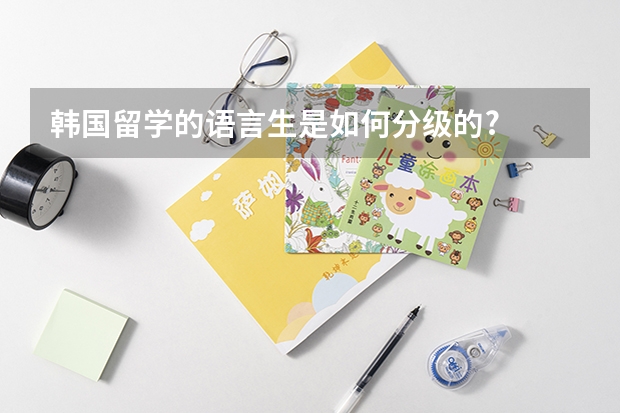 韩国留学的语言生是如何分级的?