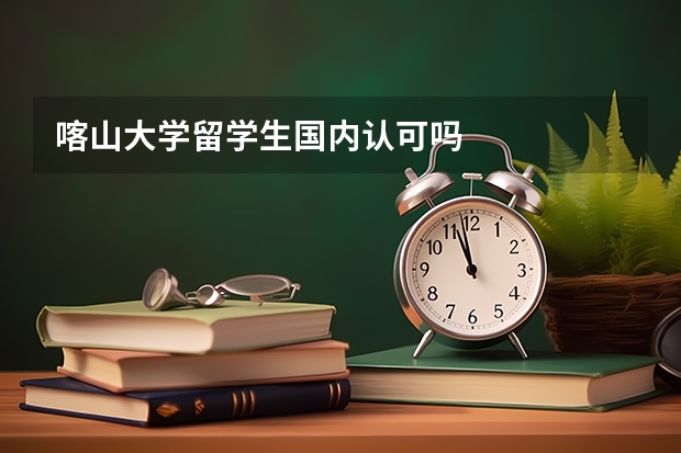 喀山大学留学生国内认可吗